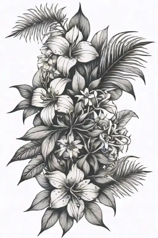 Jungle Floral Design