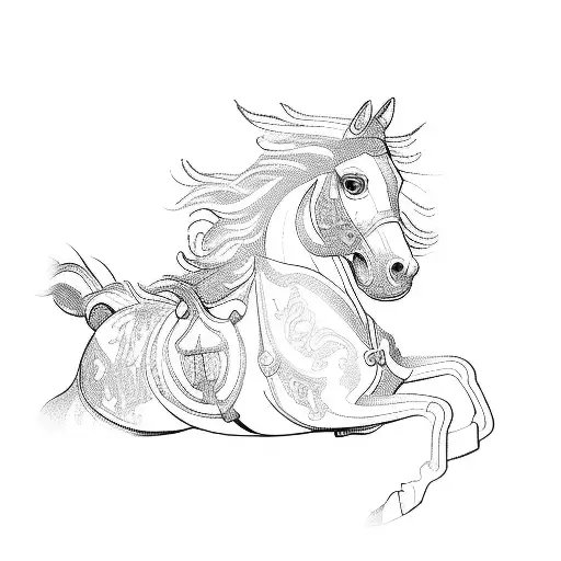 A Carousel Horse