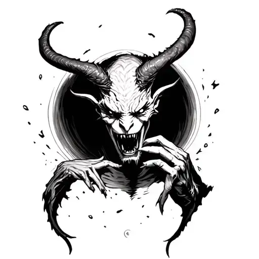 A Demon Trying To Get Out