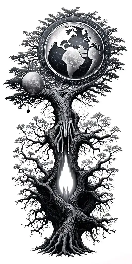 Pray Evolution World Space-time Tree Of Life