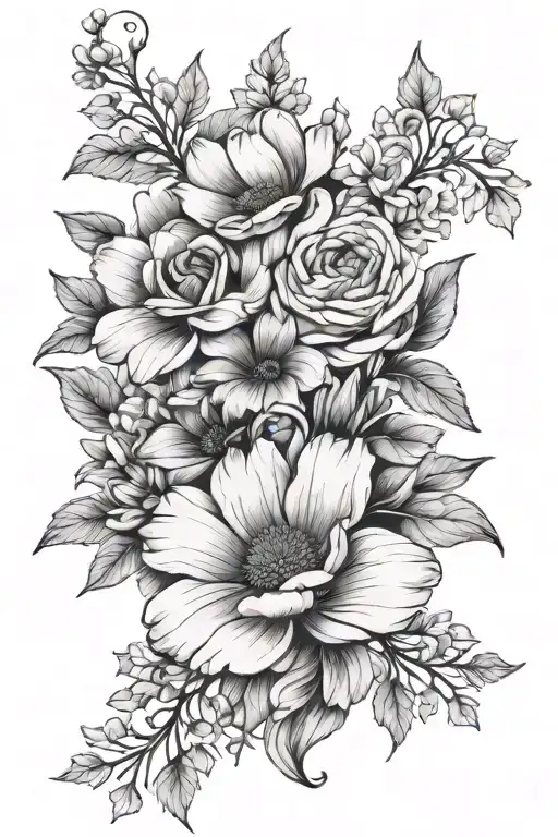 Birth Month Flower Bouquet