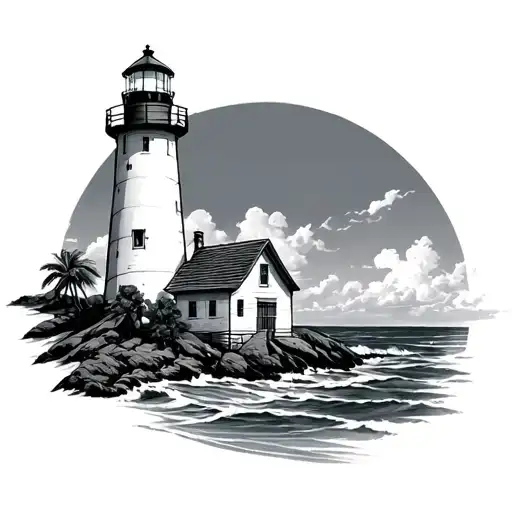 Lighthouse In Costa Rica