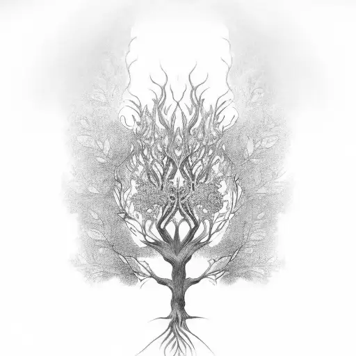 Intricate Tree Of Life