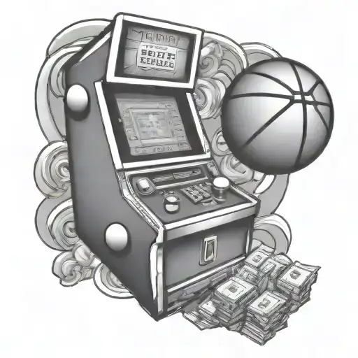 Basketball And Casino Slot Machine