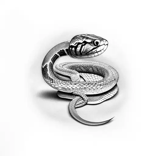 Snake Wrap Some Scales Are Flowers