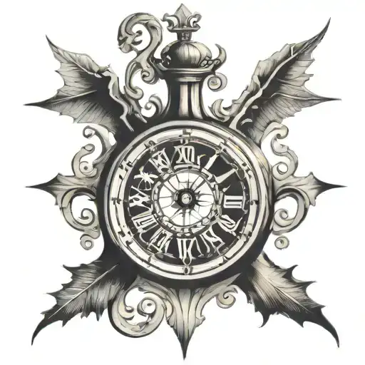 Medieval Style Clock