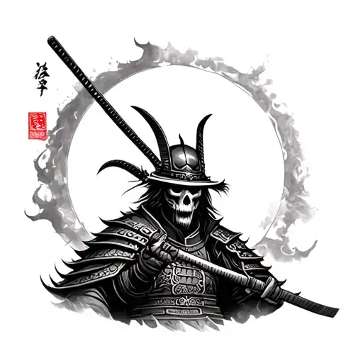 Dead Samurai Warrior