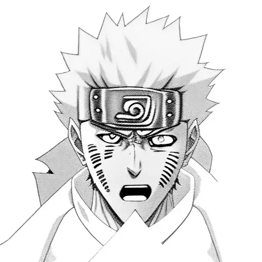 Gojo From Jujutsu Kaisen And Kakashi From Naruto Face Mixed In One