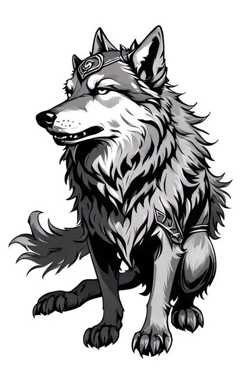 Fenrir Viking Norse Wolf