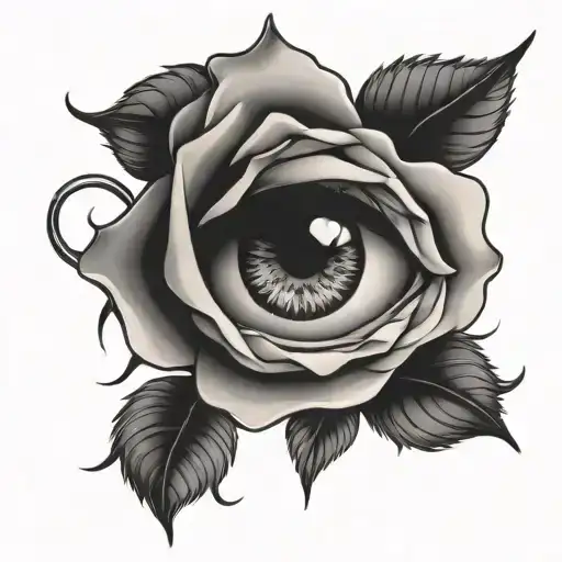Eye And Rose