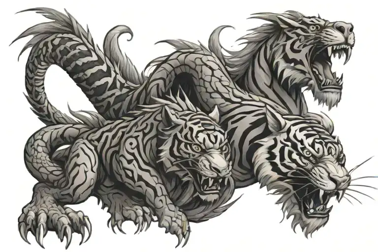 Dragon And Tiger