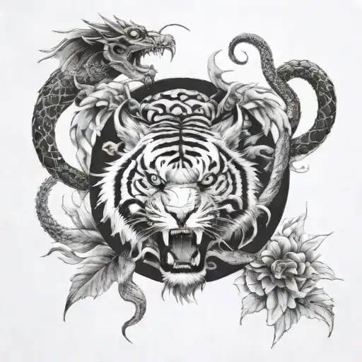 Dragon And Tiger