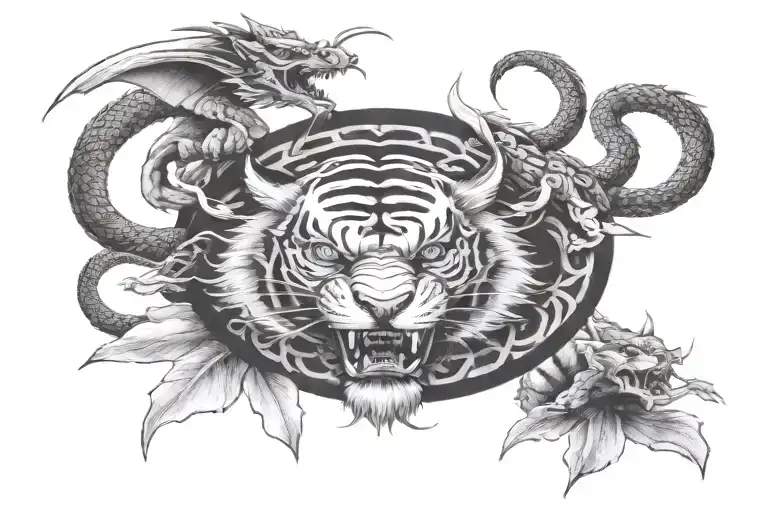 Dragon And Tiger