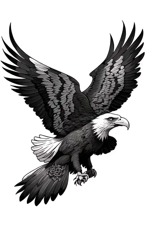 German Pride Eagle American Eagle Sleeve