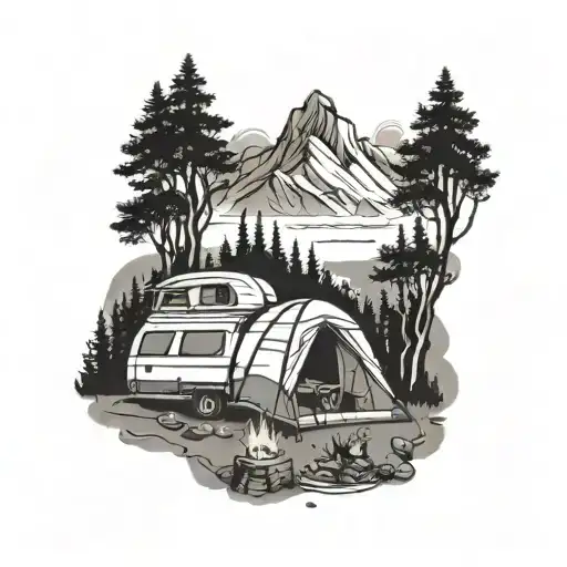 Camping Scene
