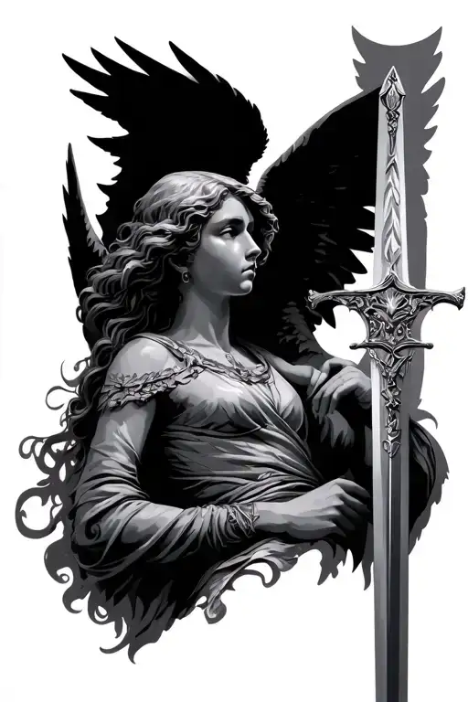 Angel With Sword