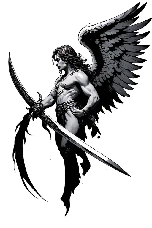 Angel With Sword