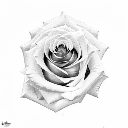 Rose With The Word Karen