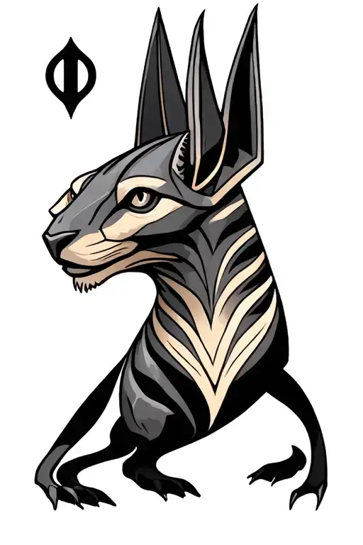 Anubis Forme Animal Fin Morphing