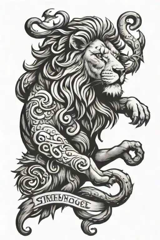 Leo Strength Courage