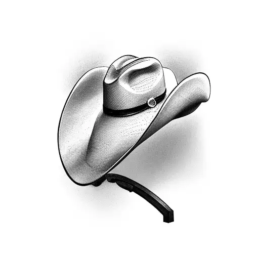 Cowboy Hat On Hat Stand