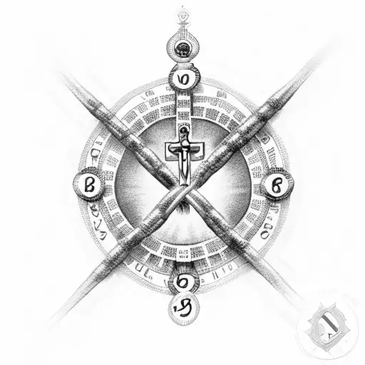 Rosary With Birthdates As Beads