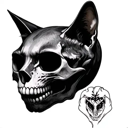 Cat Skull