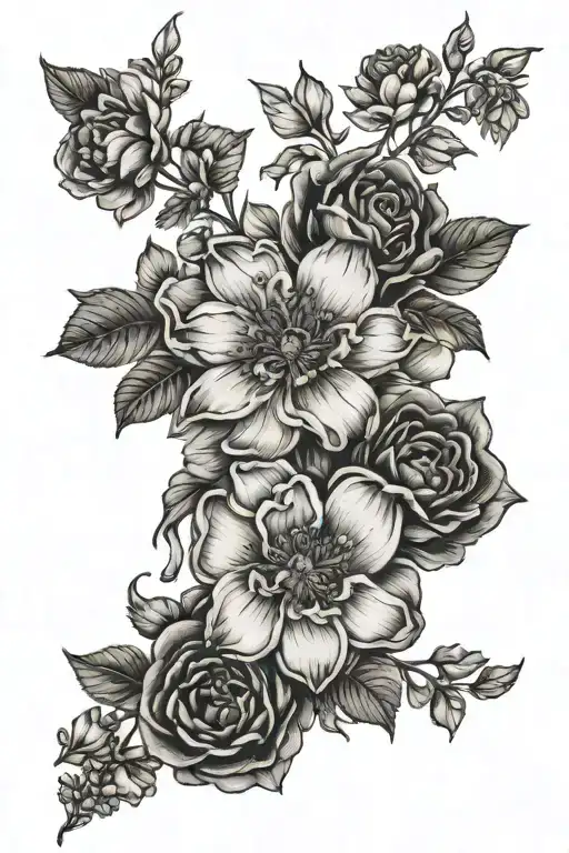 Birth Flowers Blooming