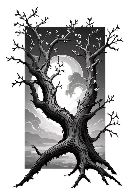 Manwillow Tree Branch