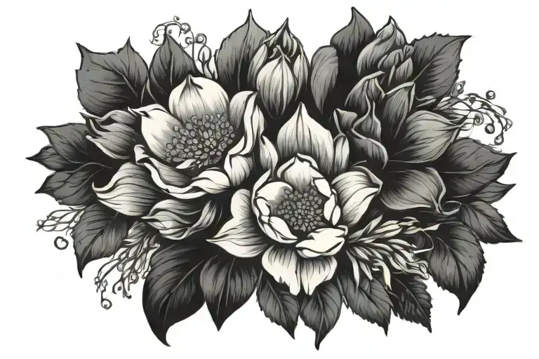 Birth Month Flower Bouquet