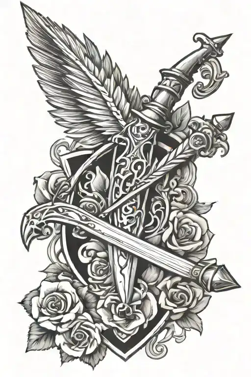 Dagger And Animal