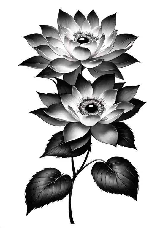 Cloud Eye Lotus Flower Jasmine