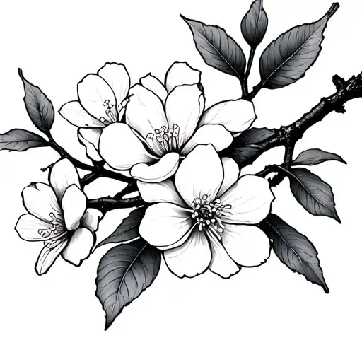 Cherry Blossom Fine Line