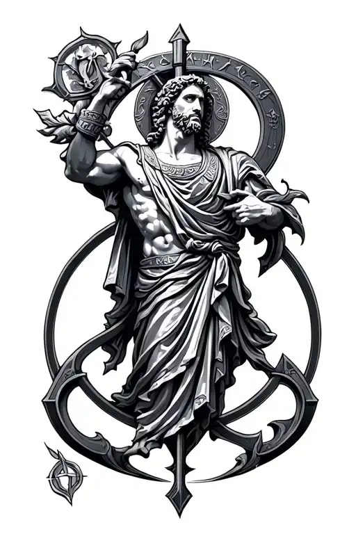 Roman God Symbol In Alchemy