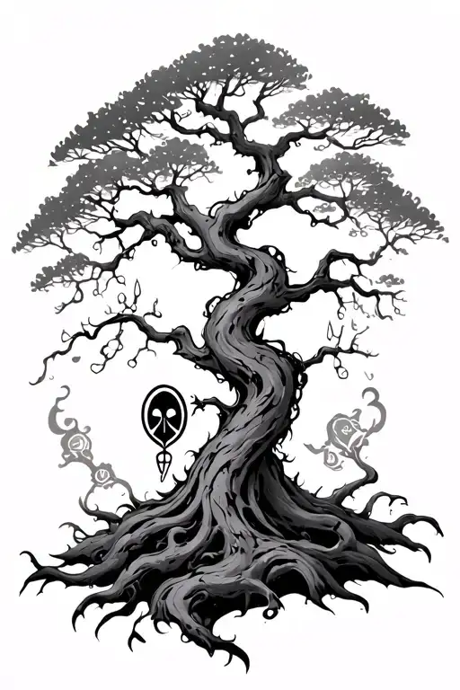 Poison Tree And Gaara Symbole