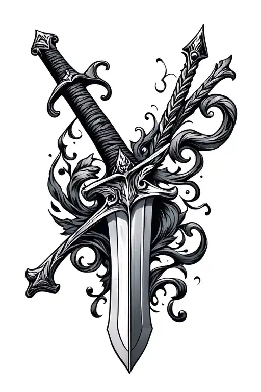 Sword In Classic Style
