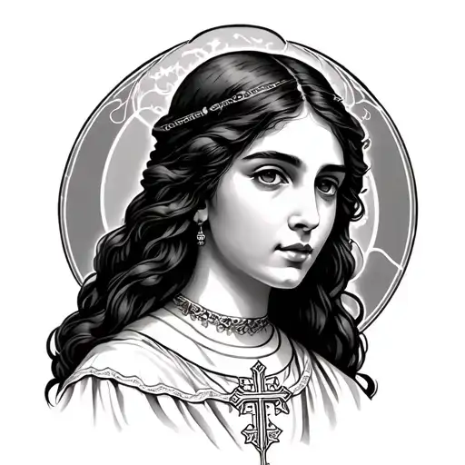 Small Catholic Woman