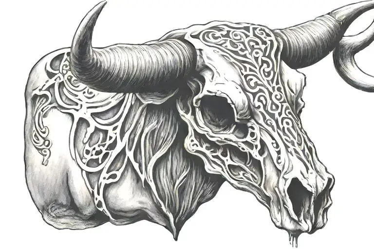Longhorn Skull