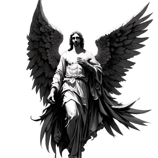 Angel Gabriel Ascending From Hel