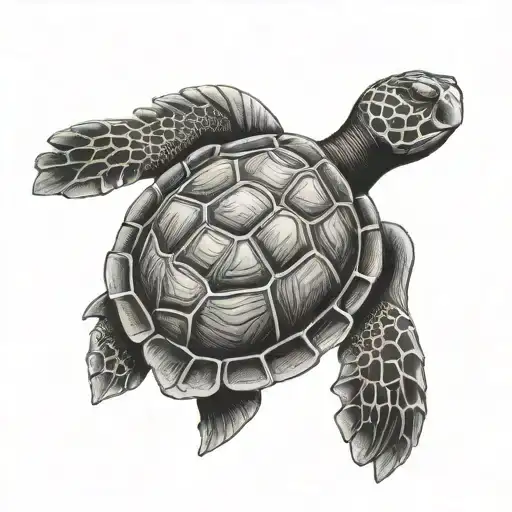 Sees Turtle Surrounded