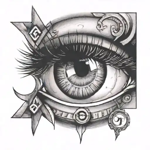 Eye With Roman Numerals