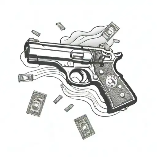 Guns Bitches Drugs Money Raining