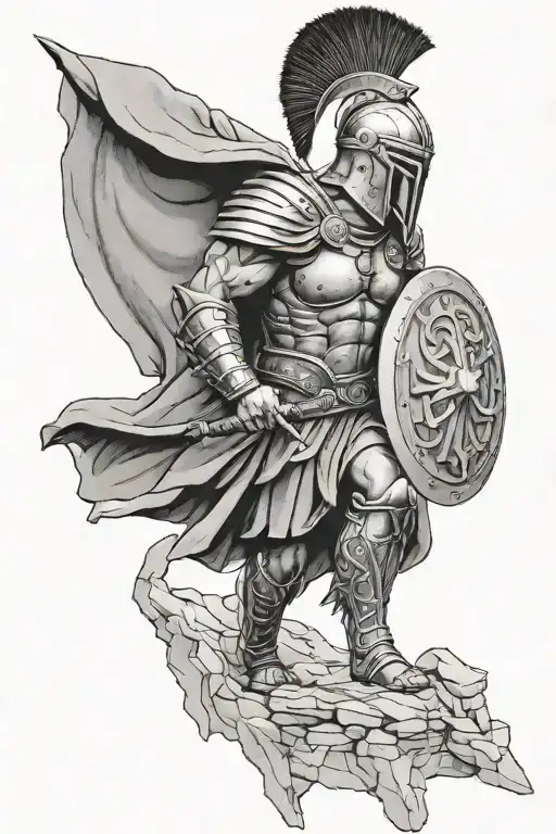 Spartan Warrior Akropolis
