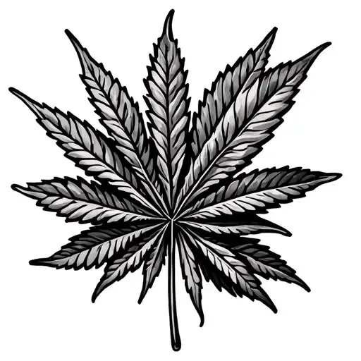 Gambling And Weed Leaf Morphing