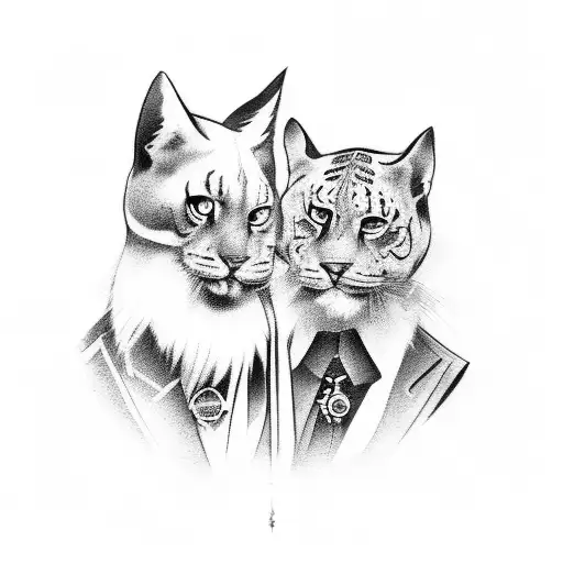 A Tattoo Design Featuring Brothers Engaged In Their Favorite Outdoor Activity