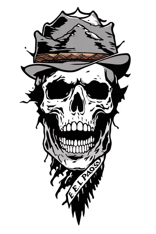 El Paso Desert Theme Leg Sleeve