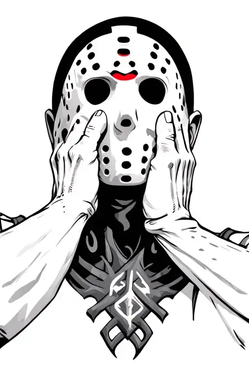 Friday 13Th Jason Holding Head