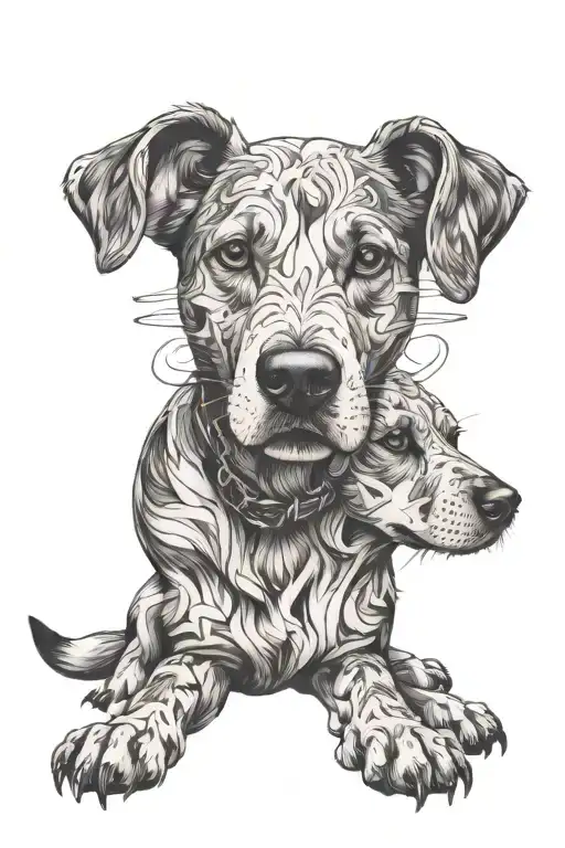 Dog Names Intertwined