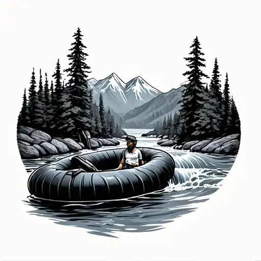 Mountain River Tubing