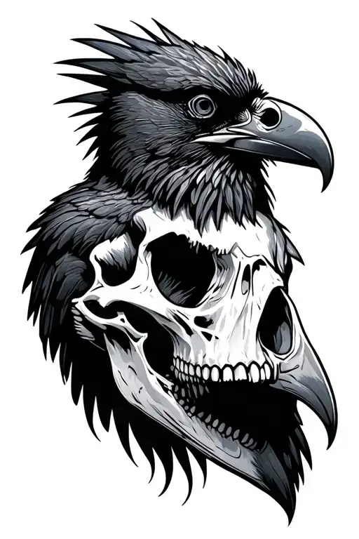 Icelandic Crow Skull